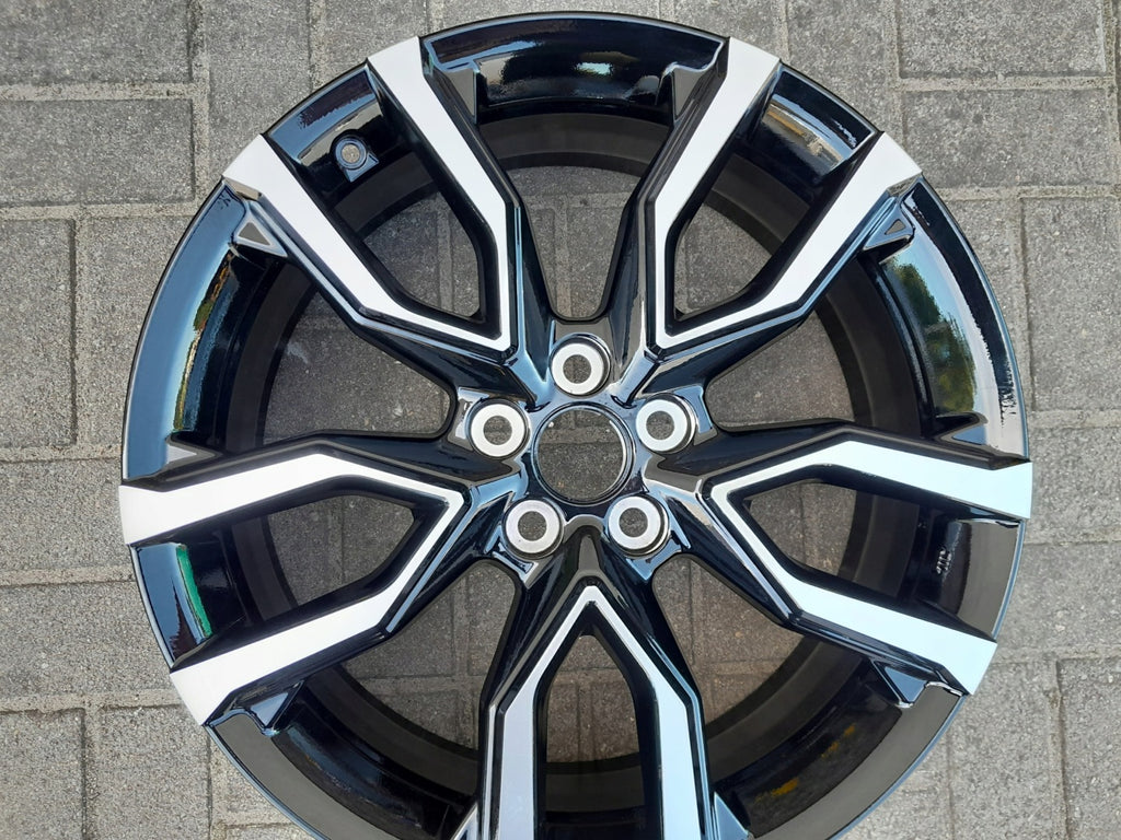 1x Alufelge 20 Zoll 7.5" 5x114.3 40ET Glanz Schwarz Toyota Rim Wheel FEL1764770150iq