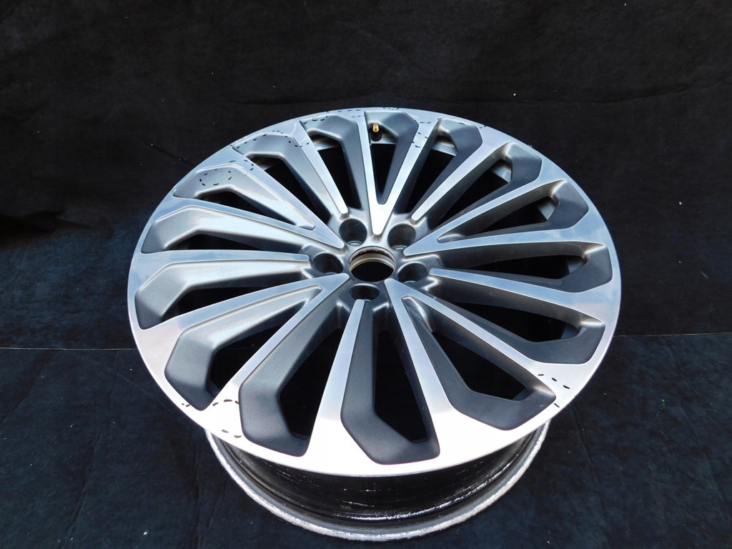 1x Alufelge 21 Zoll 9.5" 5x112 36ET Glanz Graphit 4KE601025G Audi E-Tron Mg FEL6153159007yw