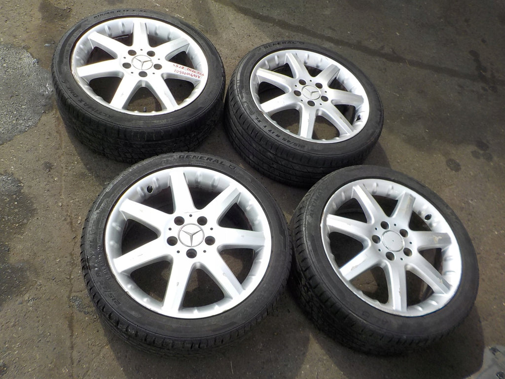 4x Alufelge 17 Zoll 7.0" 5x112 Mercedes-Benz W169 Rim Wheel FEL6405074539sh