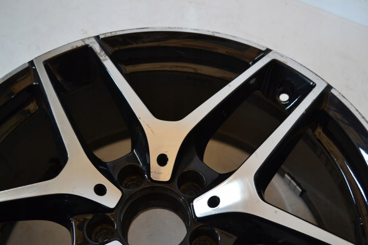 1x Alufelge 19 Zoll 8.0" 5x112 38ET Glanz Schwarz A2534011800 Mercedes-Benz Glc FEL3262112863oh