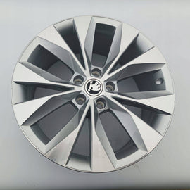 1x Alufelge 18 Zoll 3V0601025R Skoda Superb Iii Rim Wheel FEL3268555298fm