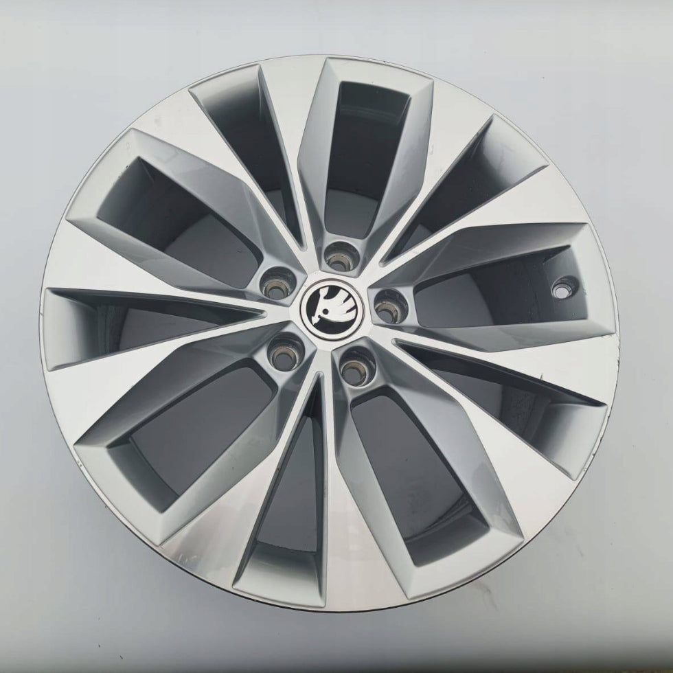 1x Alufelge 18 Zoll 3V0601025R Skoda Superb Iii Rim Wheel FEL3268555298fm