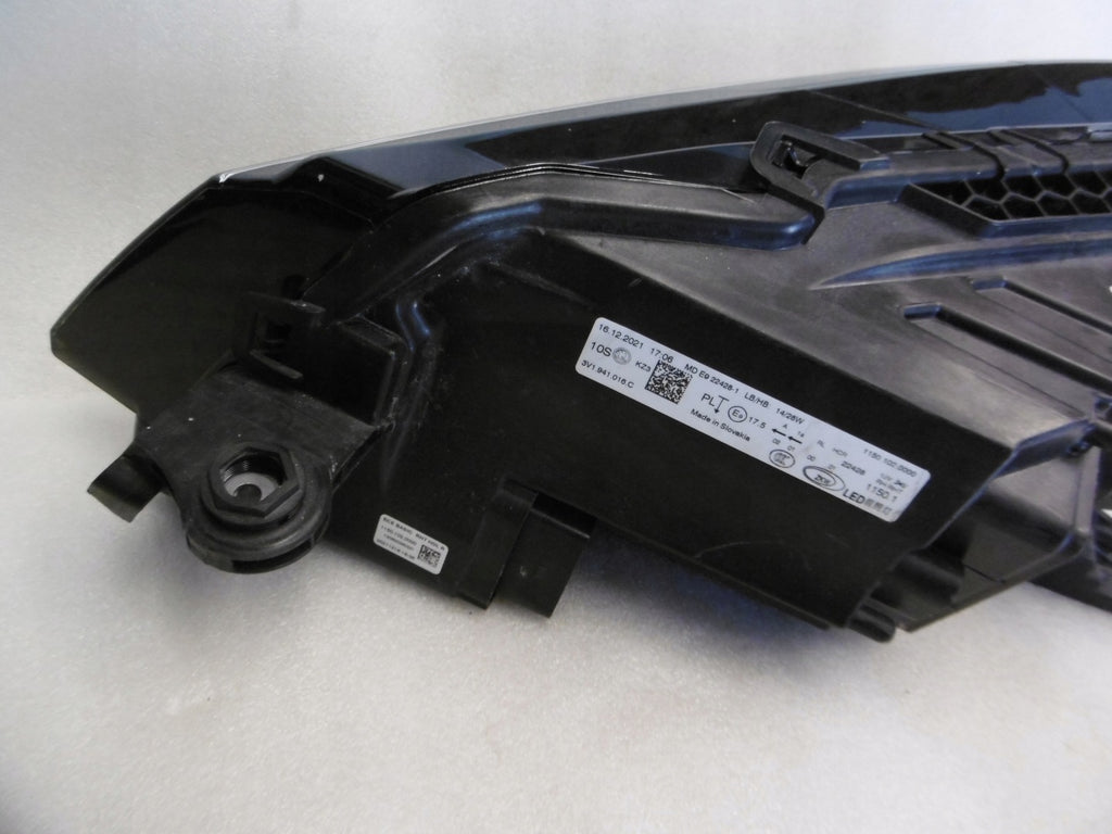 Frontscheinwerfer Skoda Superb III 3V1941016 LED Rechts Scheinwerfer Headlight