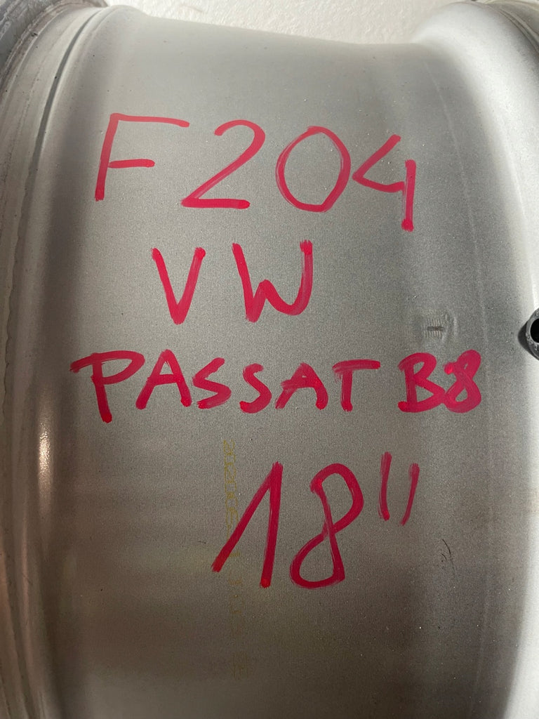 1x Alufelge 18 Zoll 8.0" 5x112 44ET Glanz Grau 3G0601025BN VW Passat B8 FEL7043186072va