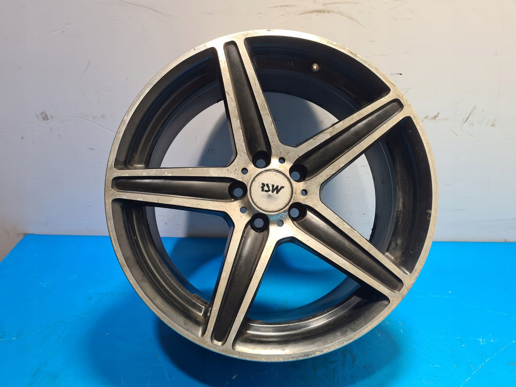 1x Alufelge 17 Zoll 7.5" 5x100 5X10017R Audi Rim Wheel