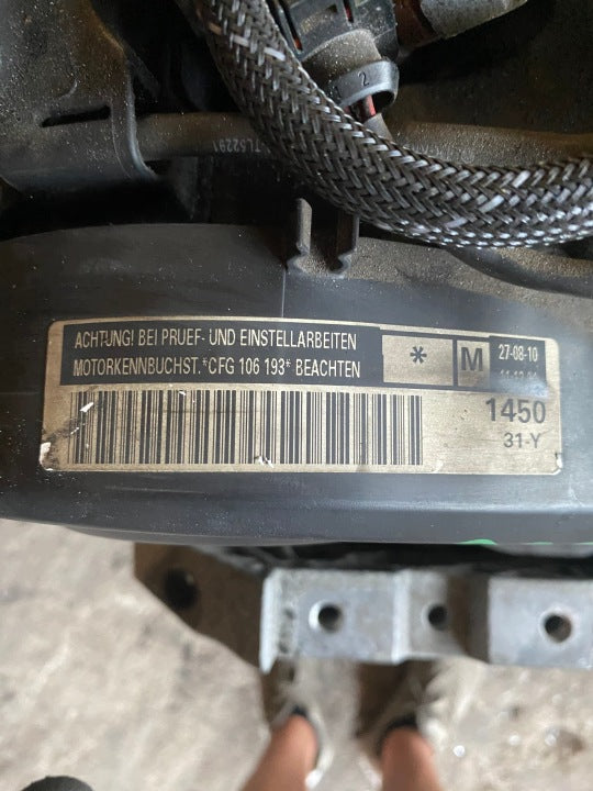 Motor Audi Skoda B7 Superb II CFG 2.0 TDI 170PS 125kW Diesel Engine Komplett MOT9888236115zf