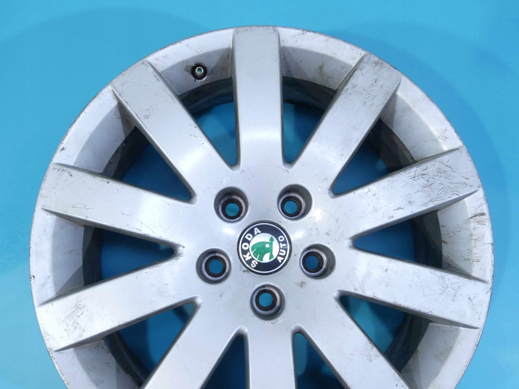 1x Alufelge 17 Zoll 7.0" 5x112 37ET 3U0601025D Skoda Octavia Ii Rim Wheel FEL9629904075di