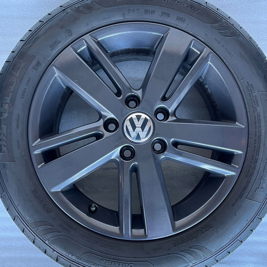 4x Alufelge 17 Zoll 6.5" 5x112 38ET 5K0601025AH VW Touran Golf New Beetle FEL4451887996vt
