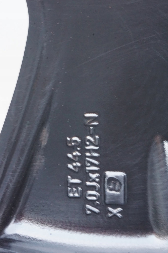 1x Alufelge 17 Zoll 7.0" 5x112 44,5ET Glanz Schwarz A2064017100 Mercedes-Benz