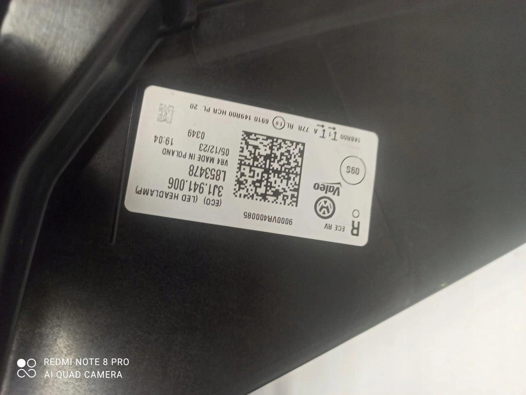 Frontscheinwerfer VW Passat 3J1941006 LED Ein Stück (Rechts oder Links) SCH3309486395re