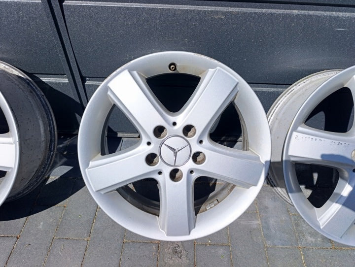 4x Alufelge 16 Zoll 6.0" 5x112 46ET Mercedes-Benz Rim Wheel FEL2858194974ce