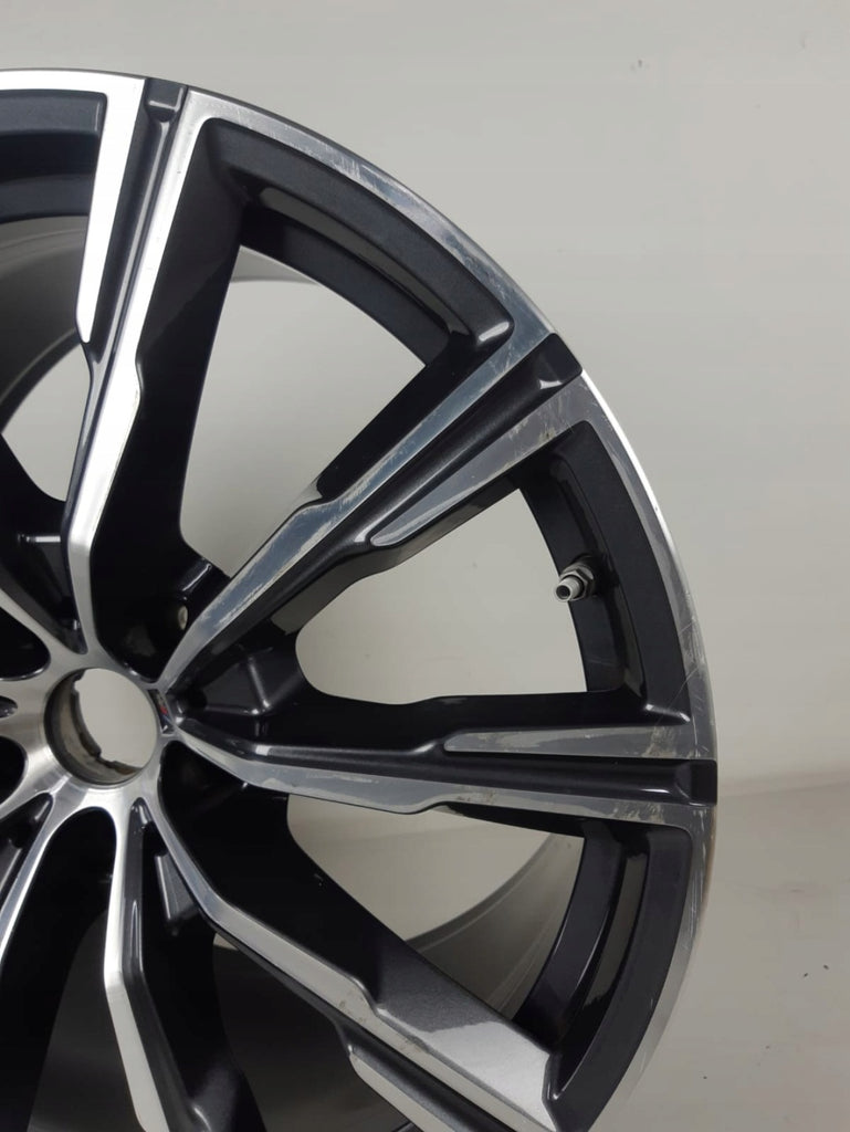 1x Alufelge 20 Zoll 10.5" 5x112 40ET Graphit 8071997 BMW X5 G05 G06 Rim Wheel FEL8319718069sv