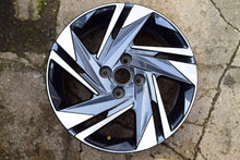 Load image into Gallery viewer, 1x Alufelge 16 Zoll 6.0&quot; 4x100 50ET Glanz Grau 52910-Q0200 Hyundai I10 I20 Mg