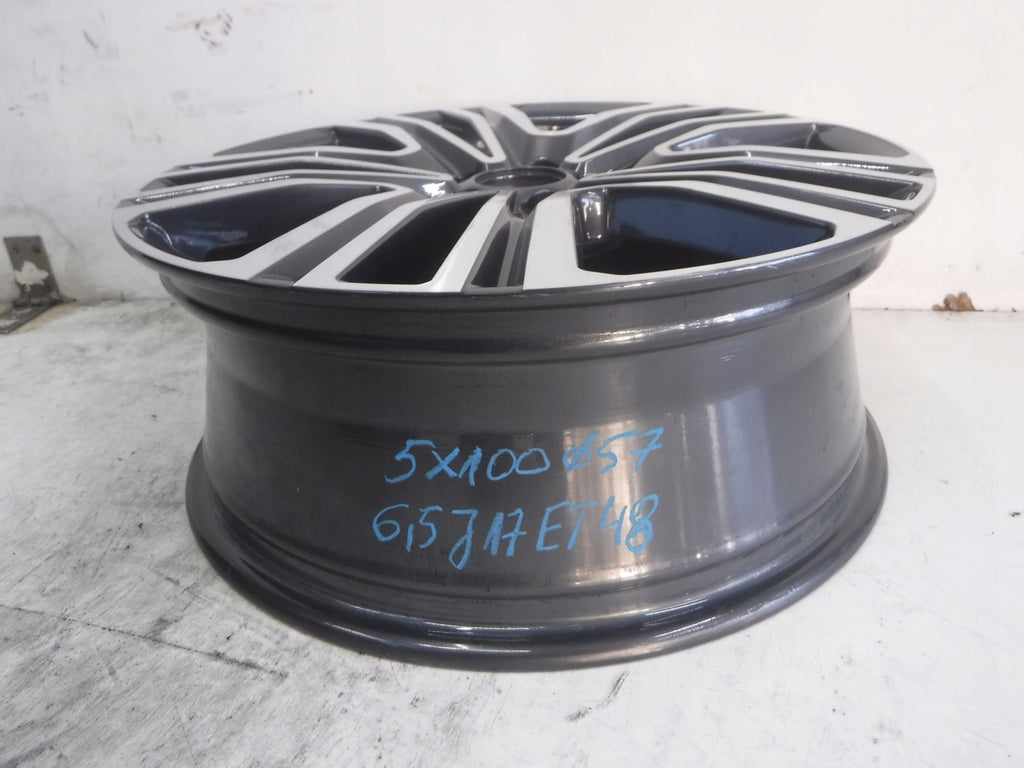 1x Alufelge 17 Zoll 6.5" 5x100 48ET 6F9601025A- Audi I Rim Wheel FEL7948346014ux