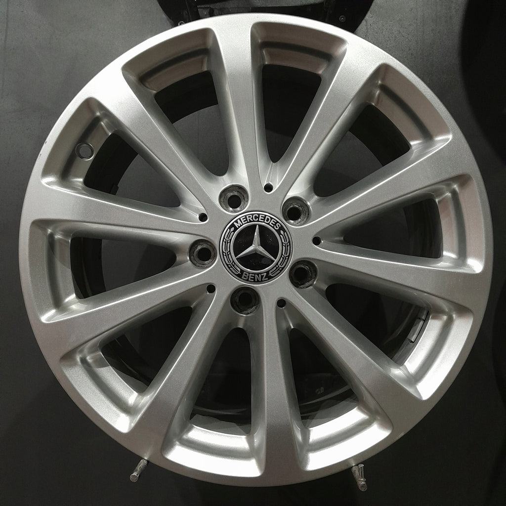 4x Alufelge 17 Zoll 7.5" 5x112 40ET Glanz Silber A2134011300 Mercedes-Benz W213 FEL4689460305au