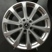 Load image into Gallery viewer, 4x Alufelge 17 Zoll 7.5" 5x112 40ET Glanz Silber A2134011300 Mercedes-Benz W213 FEL4689460305au