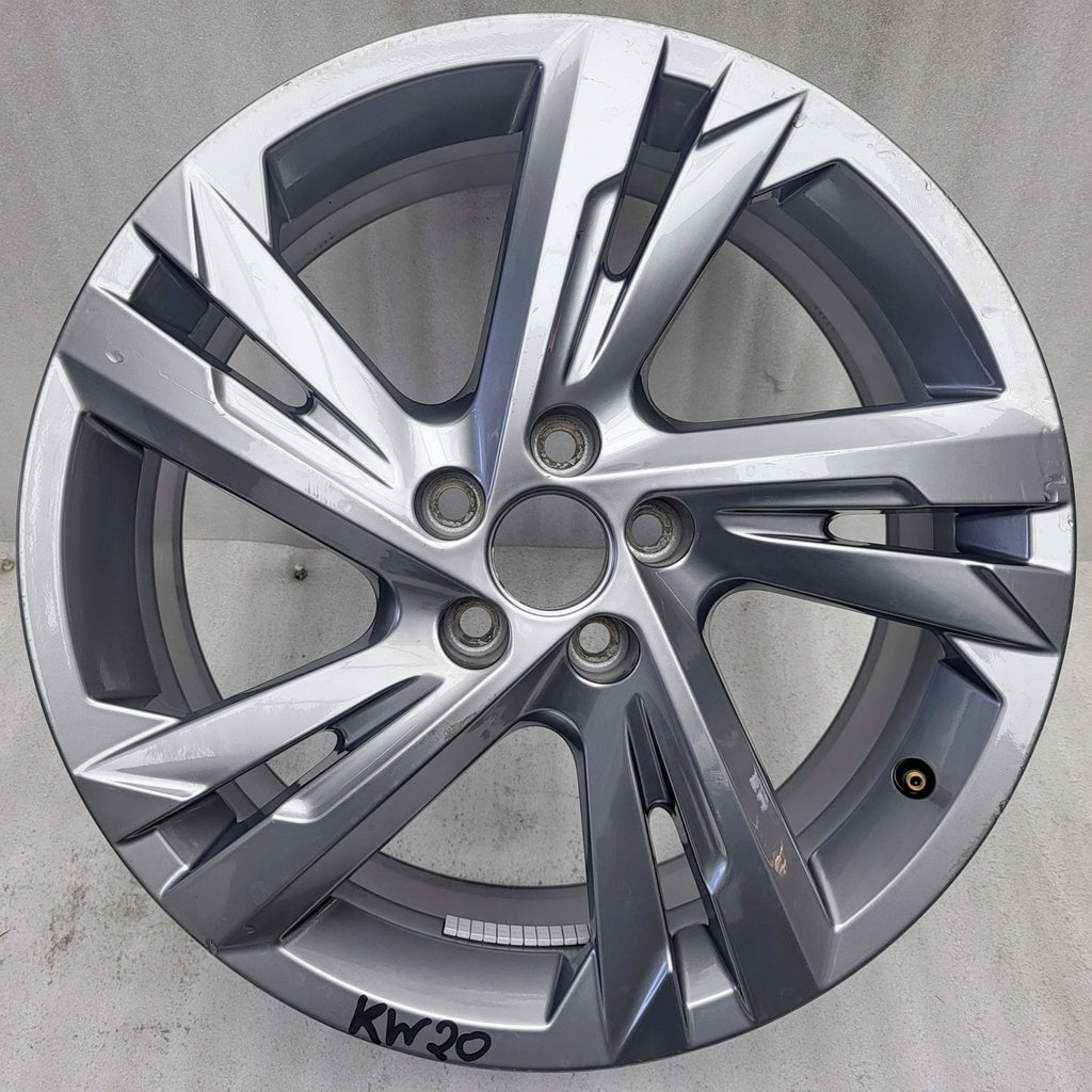 1x Alufelge 17 Zoll 6.5" 5x100 39ET Glanz Silber 2G7601025E VW T-Cross Rim Wheel FEL3527611560au
