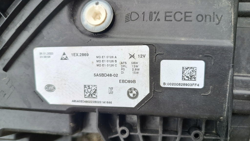 Frontscheinwerfer BMW X1 5A5BD48-02 Rechts Scheinwerfer Headlight SCH3108704949vr