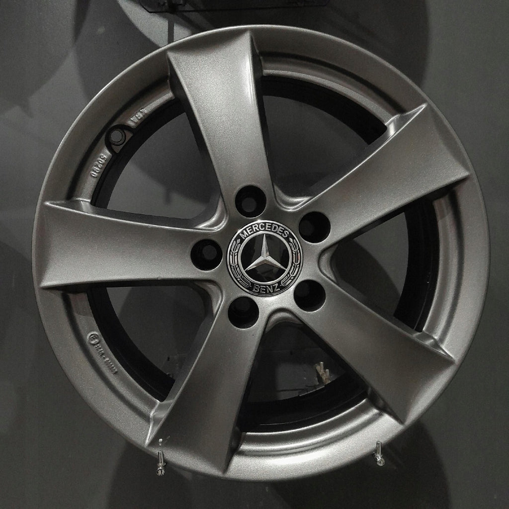 4x Alufelge 16 Zoll 6.5" 5x112 38ET KBA50290 Mercedes-Benz W176 Rim Wheel FEL4642042381xr