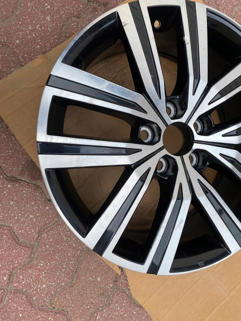 1x Alufelge 18 Zoll 7.0" 5x114.3 40ET Glanz Schwarz PW457-16000 Toyota Corolla FEL4344623728hx