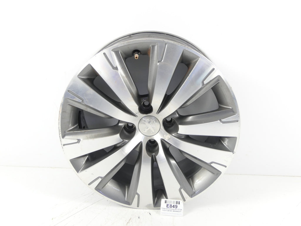 1x Alufelge 17 Zoll 7.5" 4x108 29ET Glanz Silber 9802462377 Mg 3008 Rim Wheel FEL3660048842ho