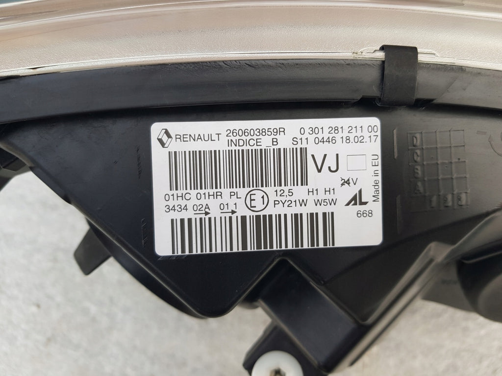 Frontscheinwerfer Renault Captur I 260603859R Links Scheinwerfer Headlight SCH5276837439oj