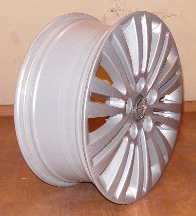 1x Alufelge 16 Zoll 6.5" 5x110 39ET Opel Meriva Rim Wheel FEL1645390557zo