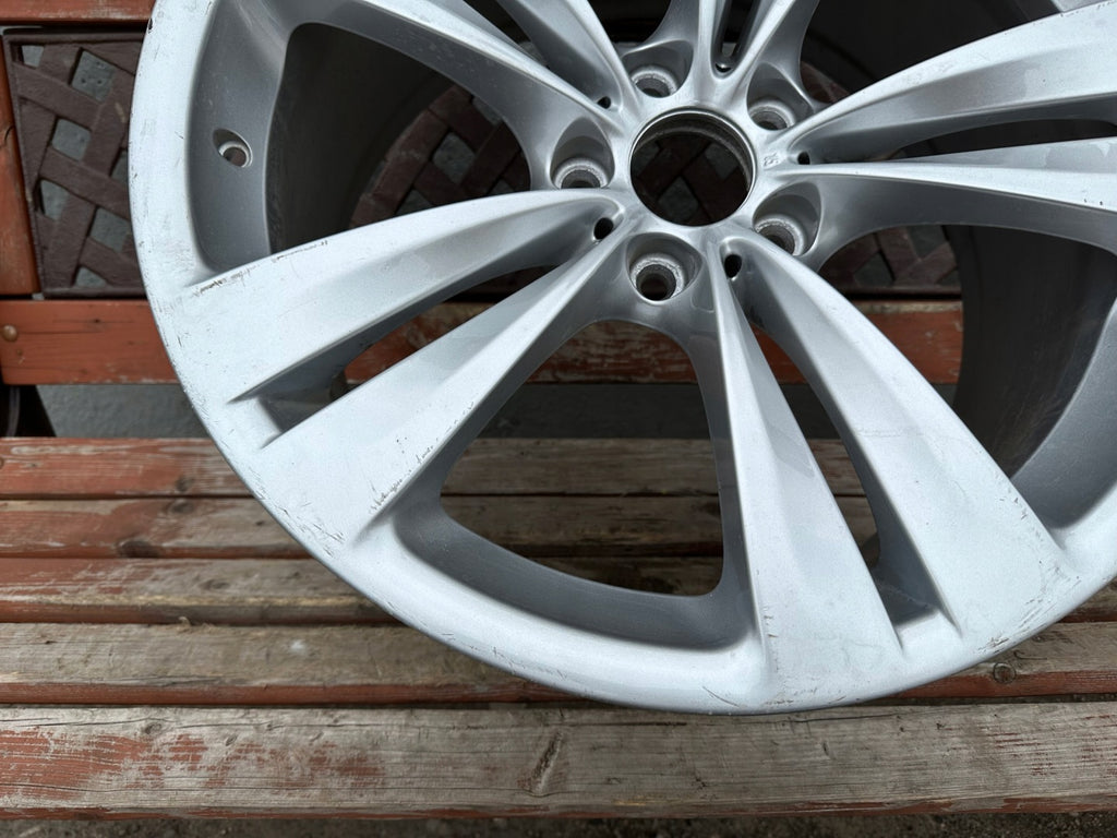 1x Alufelge 20 Zoll 10.0" 5x120 41ET Glanz Silber 6788706 BMW 7 F01 F02 F03 F07 FEL3495092652pt