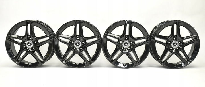 4x Alufelge 18 Zoll 7.5" 5x112 49ET Glanz Schwarz A1774011500 Mercedes-Benz W177 FEL6956546728ao