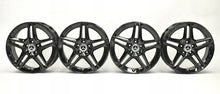 Load image into Gallery viewer, 4x Alufelge 18 Zoll 7.5" 5x112 49ET Glanz Schwarz A1774011500 Mercedes-Benz W177 FEL6956546728ao