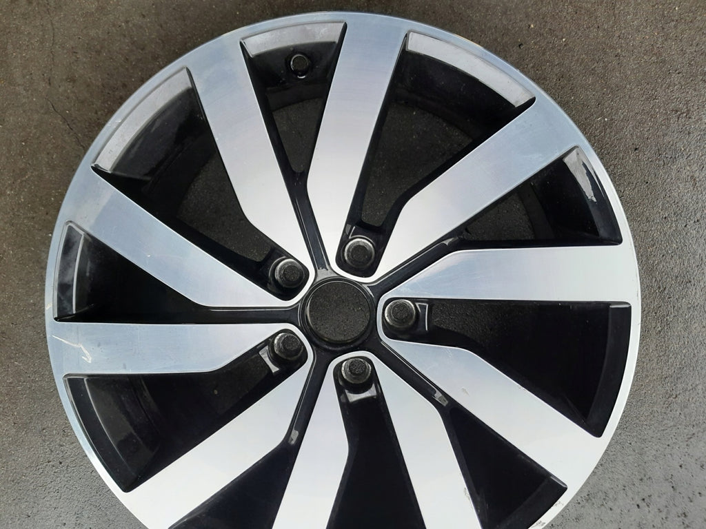 1x Alufelge 18 Zoll 7.5" 5x112 51ET Glanz Schwarz 5G0601025AL VW Golf Vii FEL6723113752cf