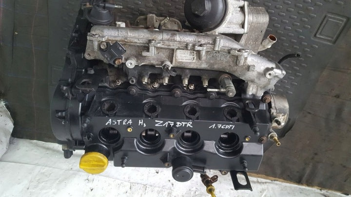 Motor Opel Astra H Z17DTR 1.7 CDTI 125PS 92kW Diesel Engine Unkomplett MOT7410273145bm