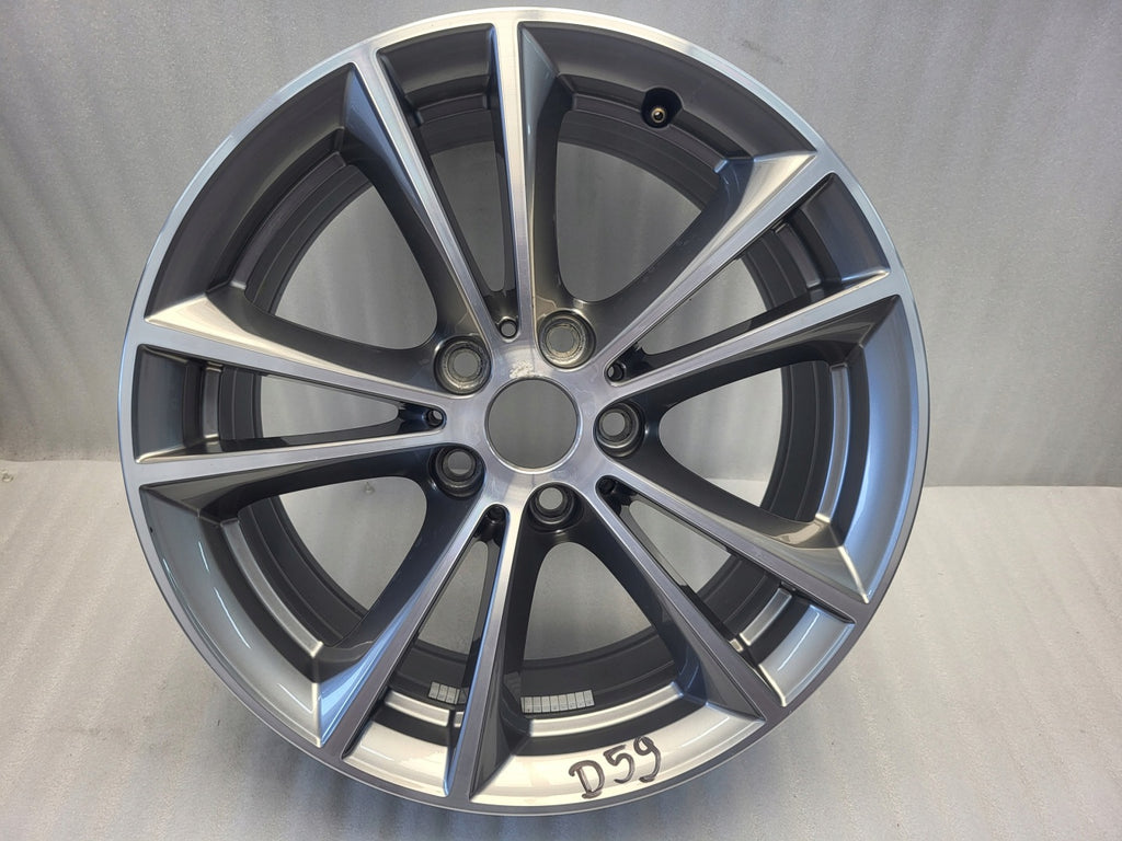 1x Alufelge 17 Zoll 7.5" 5x112 27ET Glanz Grau 6863417 BMW 5 G31 G30 Mg FEL2444077678ax