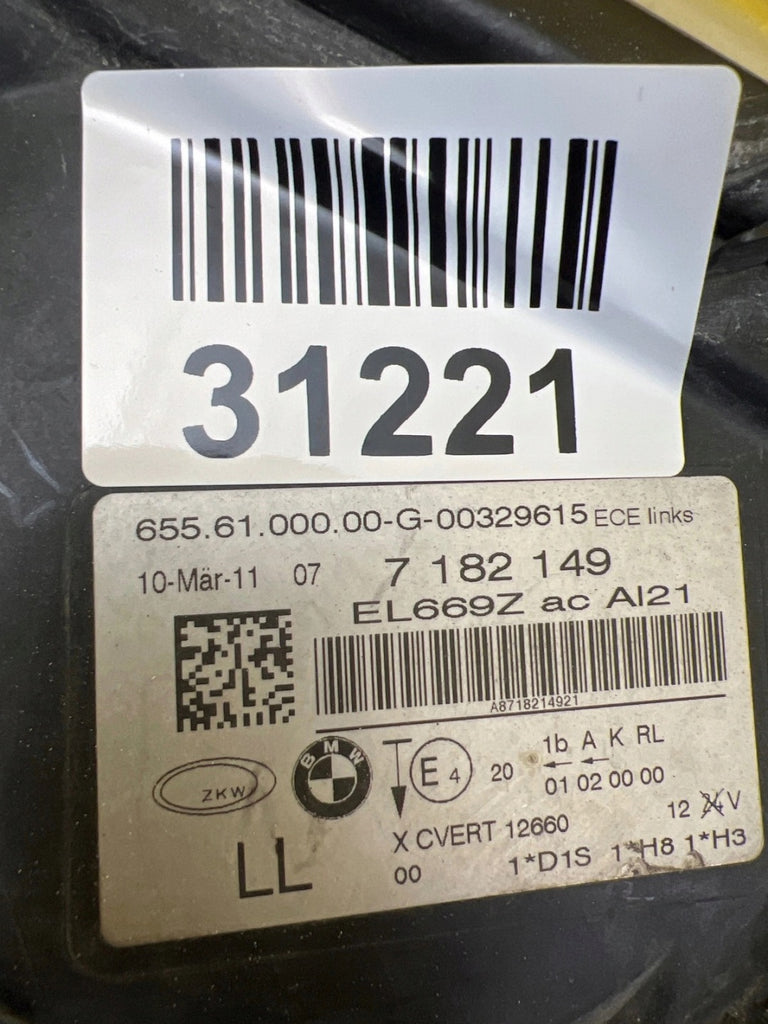 Frontscheinwerfer BMW 7 F01 F02 7182149 Xenon Links Scheinwerfer Headlight SCH2679346290sj