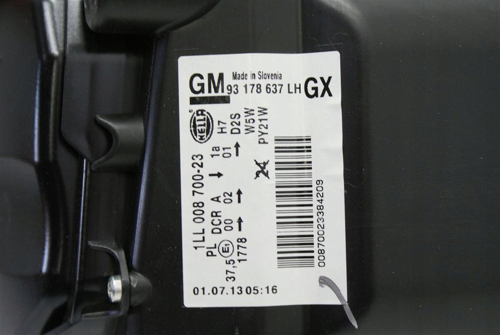 Frontscheinwerfer Opel Astra 93178637 Xenon Ein Stück (Rechts oder Links) SCH7819608818by