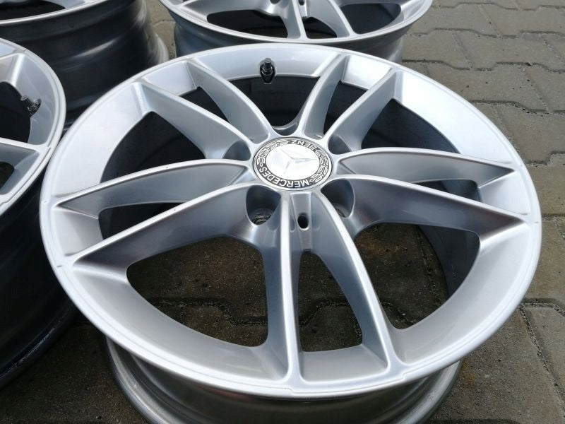 4x Alufelge 16 Zoll 6.5" 5x112 44ET A1774010100 Mercedes-Benz Cla Slc Rim Wheel FEL3983197543jk