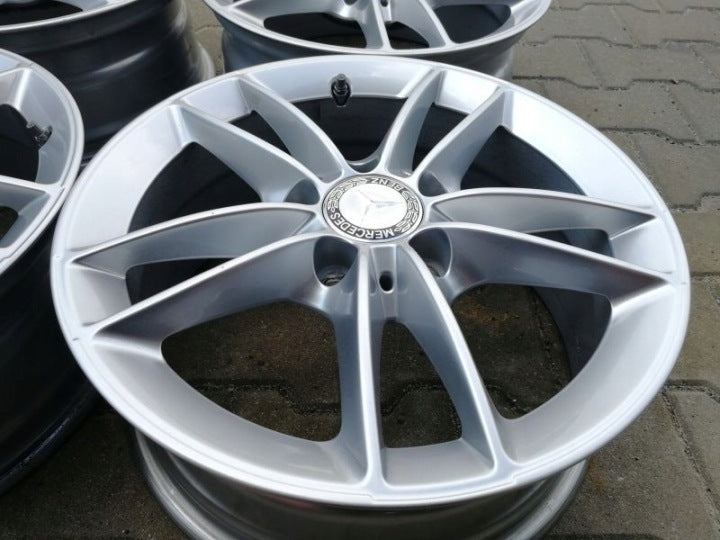 4x Alufelge 16 Zoll 6.5" 5x112 44ET A1774010100 Mercedes-Benz Cla Slc Rim Wheel FEL3983197543jk