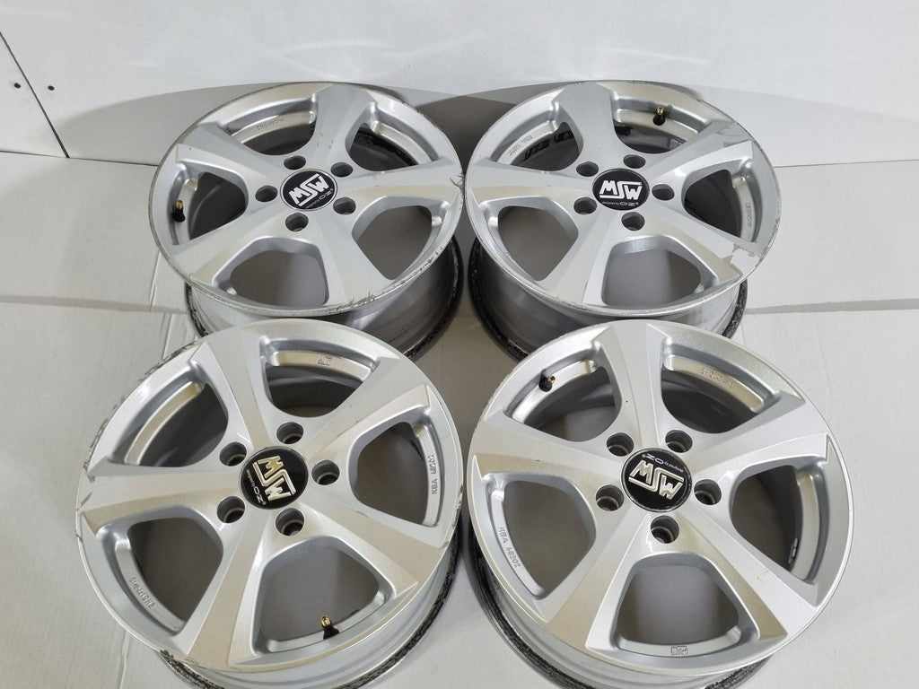 4x Alufelge 16 Zoll 6.5" 5x112 42ET KBA49261 Audi Rim Wheel FEL2331252290bc