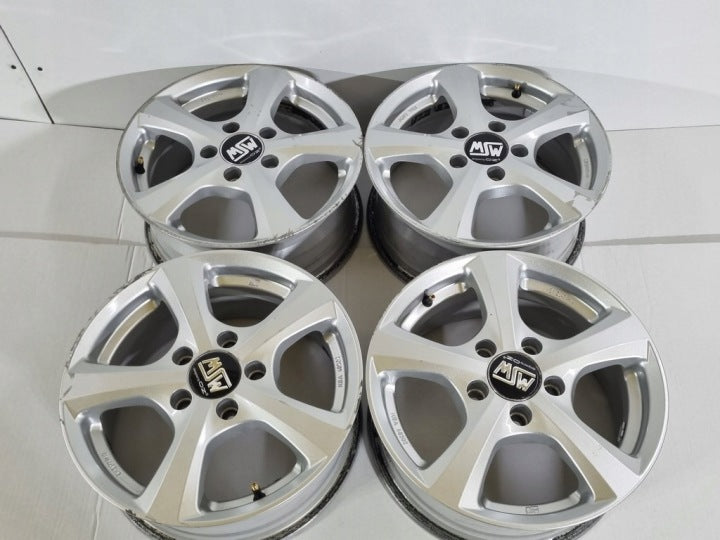 4x Alufelge 16 Zoll 6.5" 5x112 42ET KBA49261 Audi Rim Wheel FEL2331252290bc