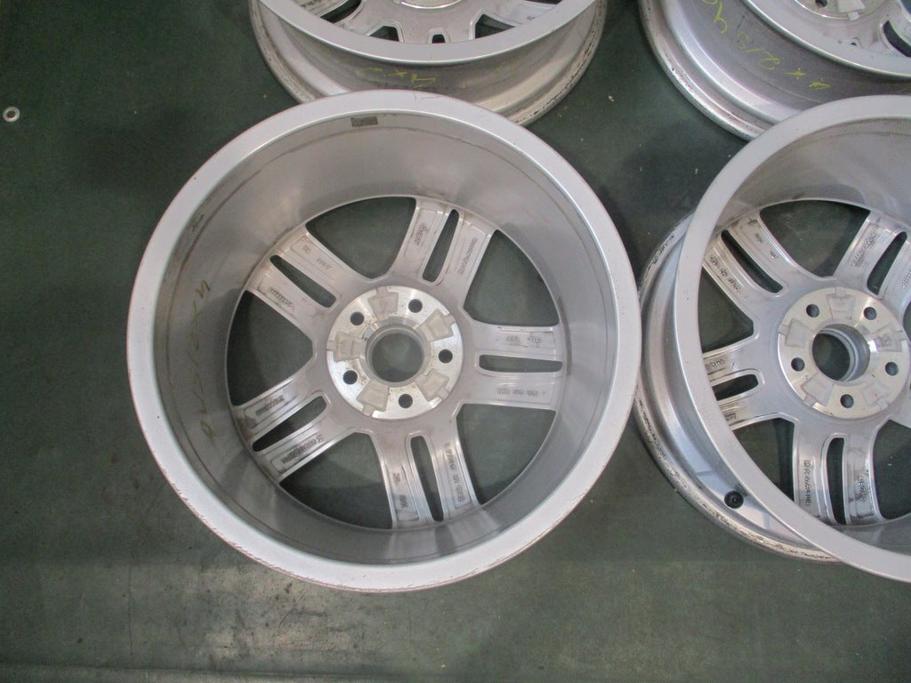4x Alufelge 17 Zoll 7.0" 5x112 42ET Glanz Silber 8W0601025 Audi Rim Wheel FEL9050018227mr