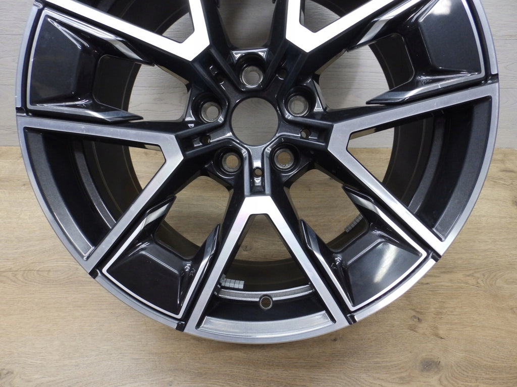1x Alufelge 18 Zoll 8.5" 5x112 36ET Glanz Schwarz 8747286 BMW G26 Rim Wheel FEL8569428129lr