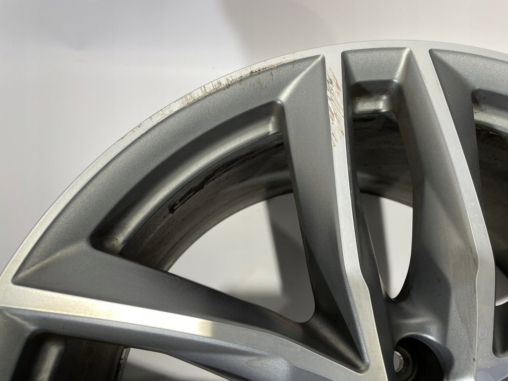 1x Alufelge 21 Zoll 9.5" 5x112 31ET Glanz Grau 4M0601025T Audi Rim Wheel FEL5176463397sc