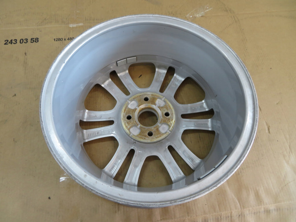 1x Alufelge 16 Zoll 6.0" 4x100 43ET Glanz Silber 1S0601025L VW Up Rim Wheel FEL5546483352tr