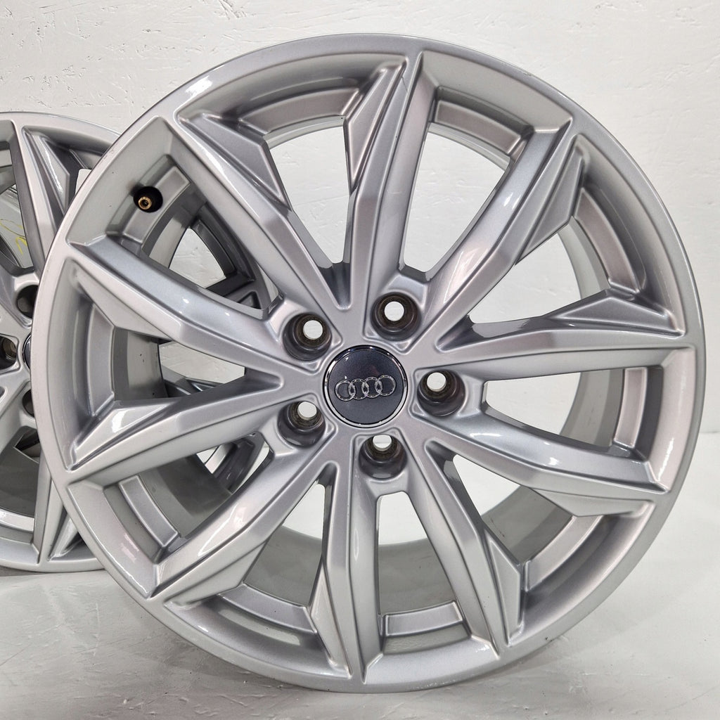 4x Alufelge 17 Zoll 7.0" 5x112 34ET Glanz Silber Audi Rim Wheel FEL1931226246by
