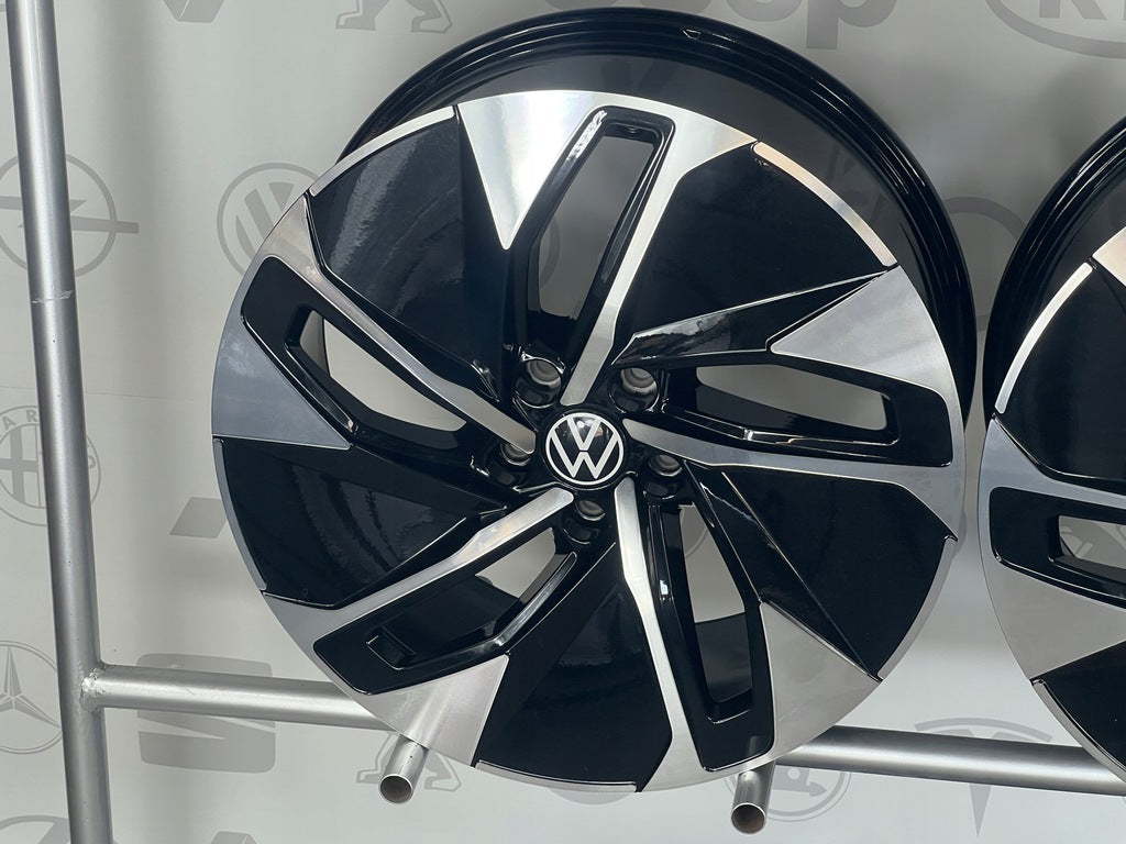 4x Alufelge 19 Zoll 8.0" 5x112 45ET Glanz Schwarz 11A601025 VW Id.3 Id.5 Id.4 FEL1967323813sy