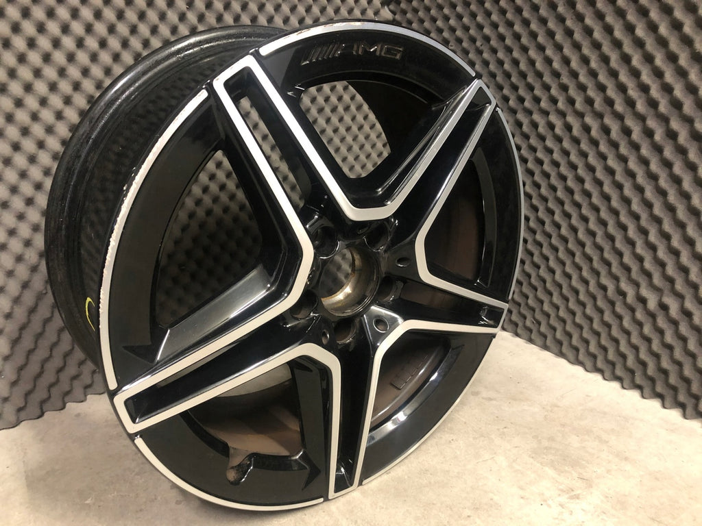 1x Alufelge 18 Zoll 7.5" 5x112 Mercedes-Benz Amg Rim Wheel