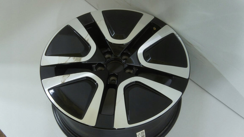 1x Alufelge 19 Zoll 7.5" 5x108 50 5ET Glanz Schwarz 31680404 Volvo Rim Wheel