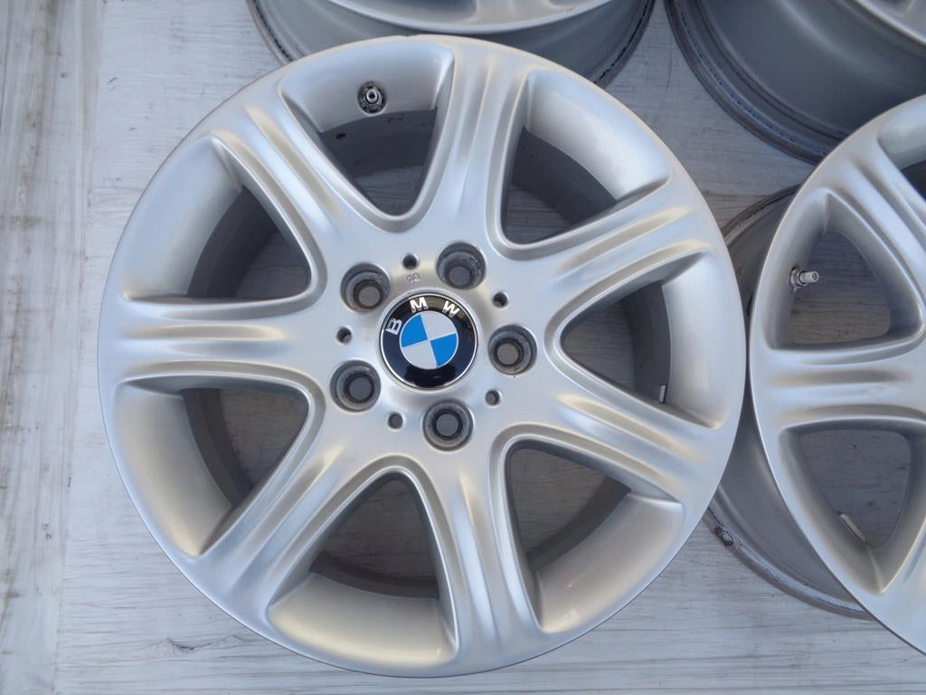 4x Alufelge 16 Zoll 7.0" 5x120 40ET Glanz Silber 6796201 BMW 1 F21 E81 E87 F20 FEL1067246461dh