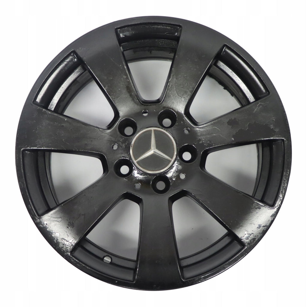 1x Alufelge 16 Zoll 7.0" 5x112 48ET Glanz Silber A2044011102 Mercedes-Benz W204 FEL9437309052qb