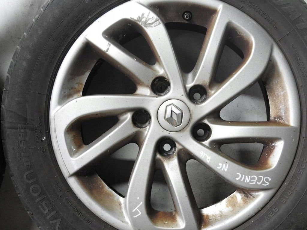 4x Alufelge 16 Zoll 403004042R Renault Grand III Scenic Rim Wheel FEL6684918825jn
